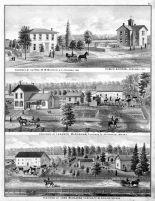 Hon. W.M. Mercer Residence, Leander Buchanan, John Buchanan , Fairfield, Public School, DeKalb County 1880